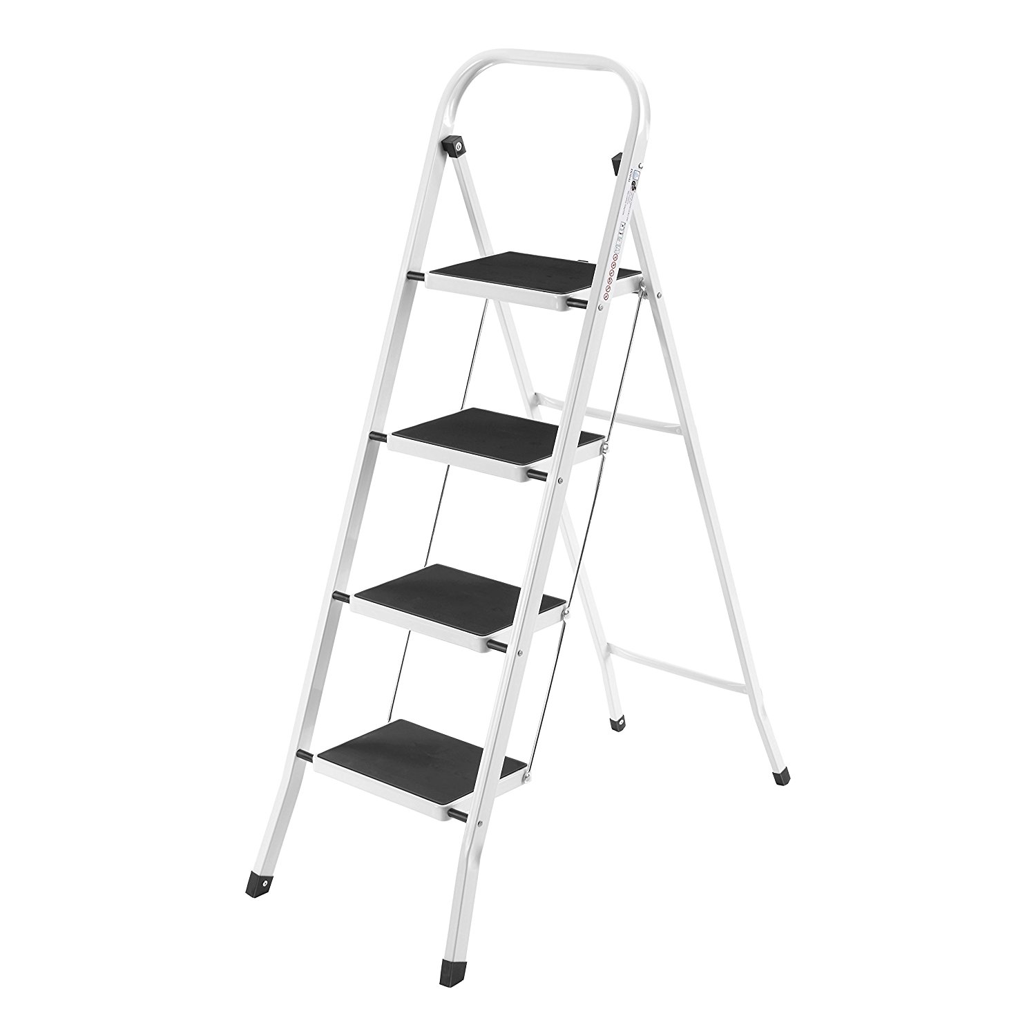 A step ladder, with 4 steps