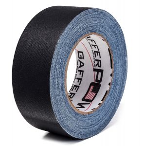 A roll of gaffer tape for food photography