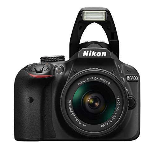 A Nikon D34000 camera