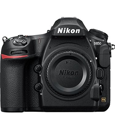 A Nikon D850 camera