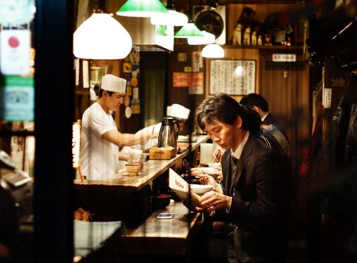 A resturant in Shinjuku, Tokyo, a dream destination for food photography