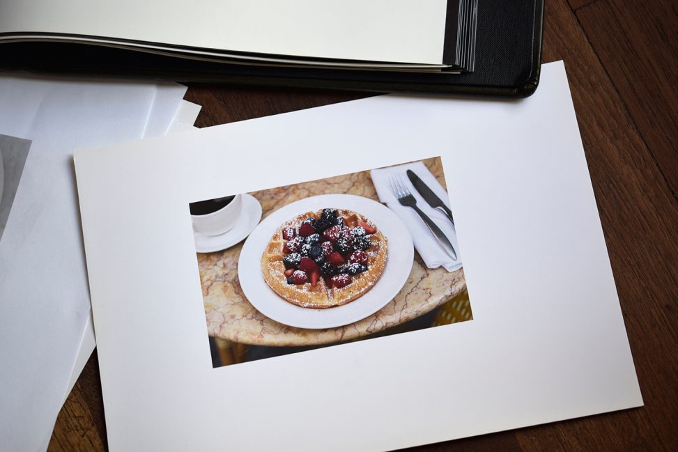 Prints for a food photography Portfolio